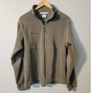 Columbia Unisex Fleece 1/2 Zip Pullover Sz M